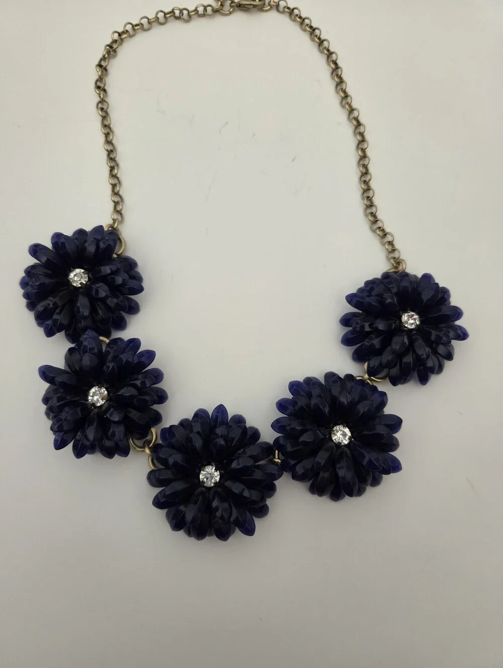J.Crew Flower Statement Necklace